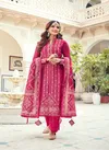 Amirah Maariyah Gold Heavy Festive Wear Latest Salwar Suit Collection